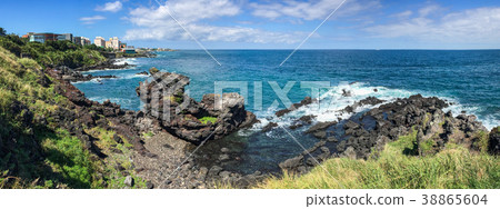 Seascape of Jeju Island, South Korea Seascape of Jeju Island, South Korea 38865604