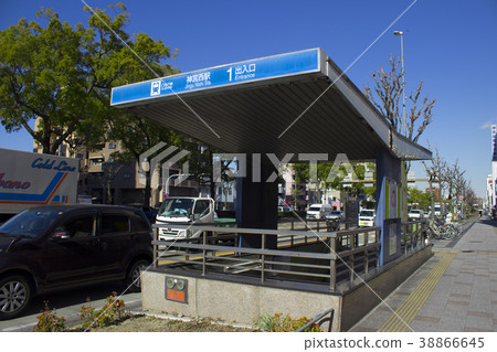 Jingu Nishi Station (Atsuta Jingunishi Station) / 1-chome, Jingu, Atsuta-ku, Nagoya City, Aichi Prefecture 38866645