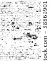 Brick wall, pattern for overlay on surfaces 38869901