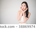 Beautiful asian woman with facial care concept 38869974
