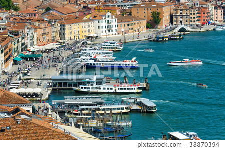 Main embankment in Venice, Italy Main embankment in Venice, Italy 38870394