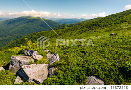 beautiful mountain landscape on summer morning 38872328