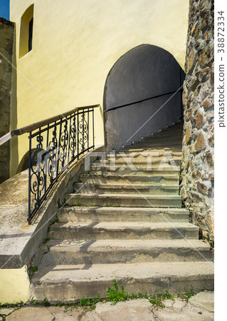 steps upstairs in to the tower steps upstairs in to the tower 38872334