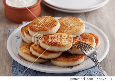 Syrniki, Russian cheese pancakes 38873905