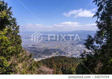 從Gogo山(Gose市)的奈良盆地 從Gogo山(Gose市)的奈良盆地 38874704