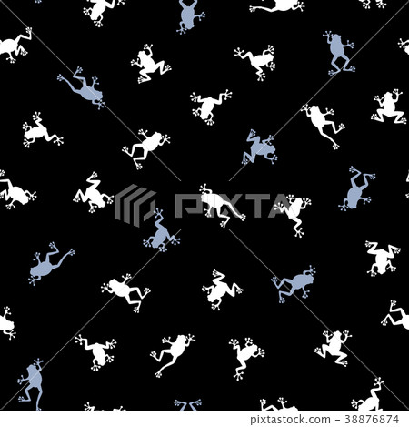 Small frog pattern - Stock Illustration [38876874] - PIXTA