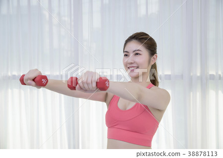 Healthy lifestyle - beautiful female fitness, doing yoga exercises and relax. Healthy eating and managing for healthy lifestyle. Concept photography. 158 38878113
