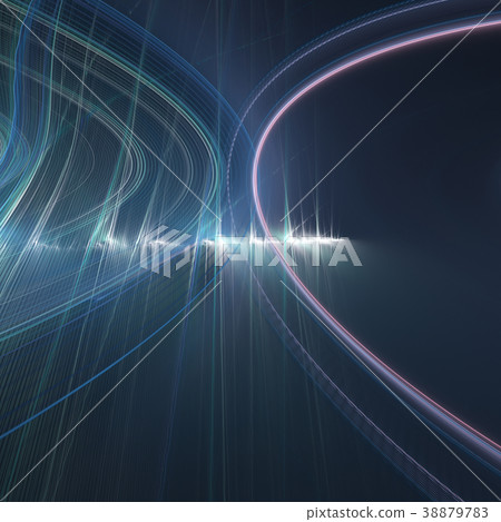 Abstract blue and black background texture. 38879783