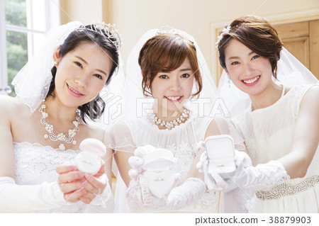 婚禮新娘婦女婚姻新娘 38879903