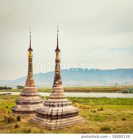 Takhaung Mwetaw Paya in Sankar. Myanmar. Takhaung Mwetaw Paya in Sankar. Myanmar. 38880139
