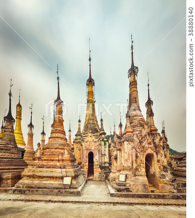 Takhaung Mwetaw Paya in Sankar. Myanmar. Takhaung Mwetaw Paya in Sankar. Myanmar. 38880140