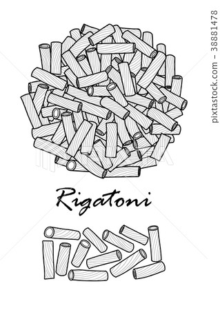 Poster design for traditional Italian pasta. 38881478