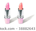 Analog painting Two lipsticks 38882643