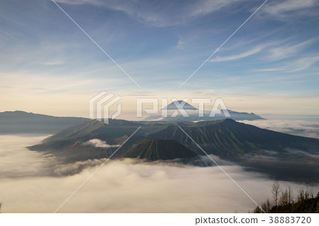 Mount Bromo volcano (Gunung Bromo) in Indonesia 38883720