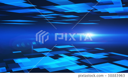 background of blue squares 38883963