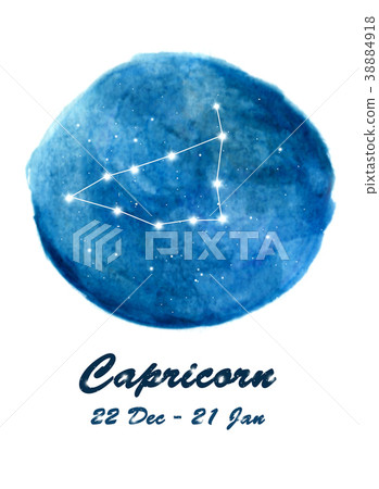 Capricorn constellation icon Capricorn constellation icon 38884918