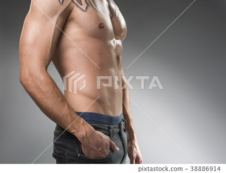 Male torso in good physical form 38886914