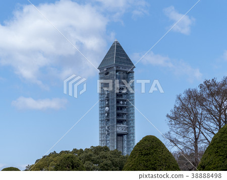 Higashiyama Sky Tower in early spring Higashiyama Sky Tower in early spring 38888498