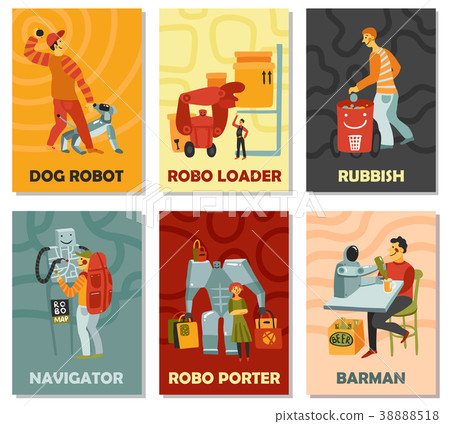 Robots Vertical Cards 38888518