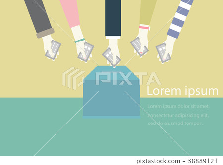 Election Vote Background Election Vote Background 38889121