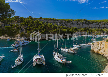 Calanque de Port Miou - fjord near Cassis France 38889748