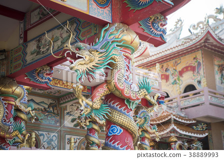 THAILAND CHONBURI ANG SILA CHINESE TEMPLE 38889993