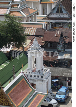 THAILAND BANGKOK WAT RATCHANATDARAM THAILAND BANGKOK WAT RATCHANATDARAM 38890028