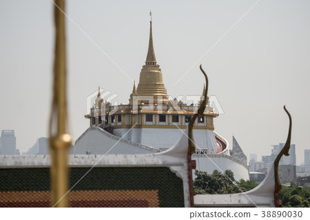 THAILAND BANGKOK WAT GOLDEN MOUNT THAILAND BANGKOK WAT GOLDEN MOUNT 38890030