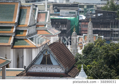 THAILAND BANGKOK WAT RATCHANATDARAM THAILAND BANGKOK WAT RATCHANATDARAM 38890031