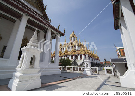 THAILAND BANGKOK WAT RATCHANATDARAM THAILAND BANGKOK WAT RATCHANATDARAM 38890511