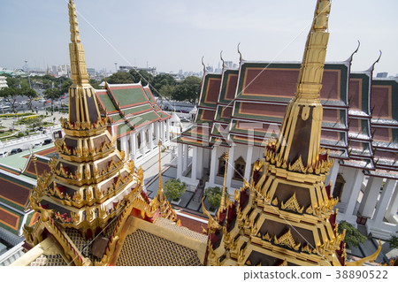 THAILAND BANGKOK WAT RATCHANATDARAM THAILAND BANGKOK WAT RATCHANATDARAM 38890522