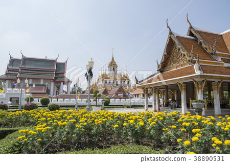 THAILAND BANGKOK WAT RATCHANATDARAM THAILAND BANGKOK WAT RATCHANATDARAM 38890531
