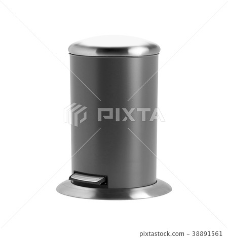 empty modern trash can empty modern trash can 38891561
