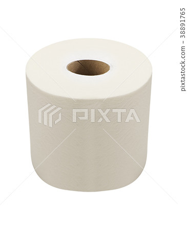 Soft Toilet Paper Isolated Soft Toilet Paper Isolated 38891765