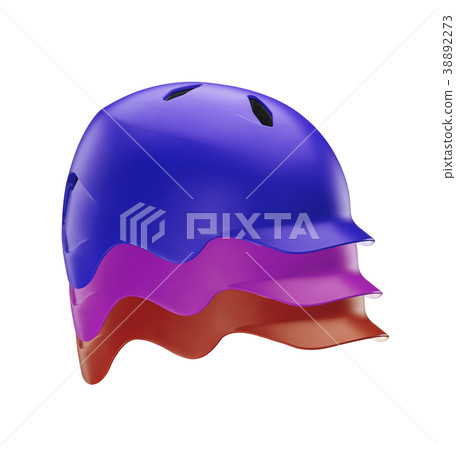 helmets isolated on white helmets isolated on white 38892273