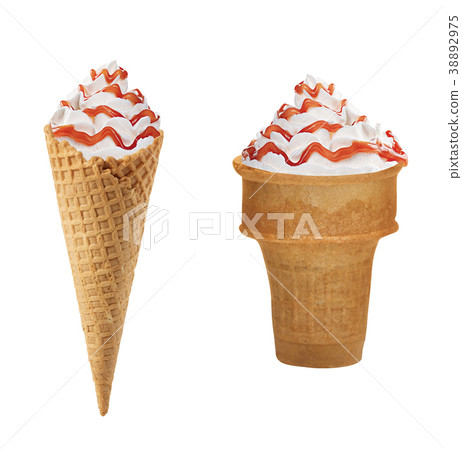 soft serve ice creams isolated soft serve ice creams isolated 38892975