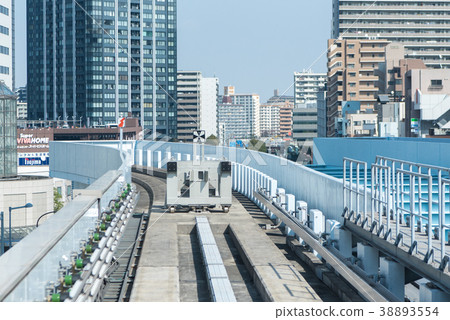 Yurikamome Toyosu Station end point 38893554