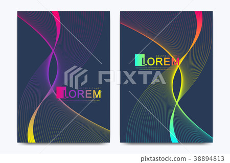 Modern vector template for brochure, leaflet Modern vector template for brochure, leaflet 38894813