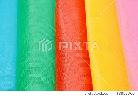 colorful fabric nylon arranging background colorful fabric nylon arranging background 38895366