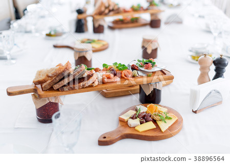 Delicious food. Different meals for the guests on 38896564