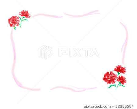 Carnation frame Carnation frame 38896594