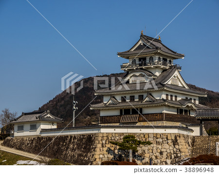 鳥取縣的日本城堡正式名稱丸山城堡在高田市的美麗城堡 鳥取縣的日本城堡正式名稱丸山城堡在高田市的美麗城堡 38896948