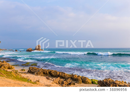 Landscape of beach and sea Landscape of beach and sea 38896956