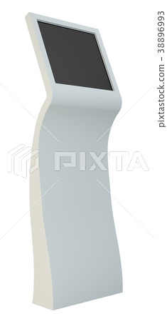 Freestanding information kiosk, terminal, stand 38896993