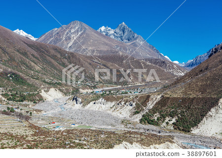 mountains of Nepal mountains of Nepal 38897601