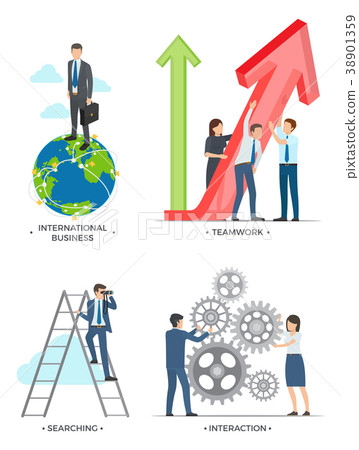 International Business on Vector Illustration 38901359