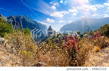 Scenery valley in Spain.Nature landscape. 38901510