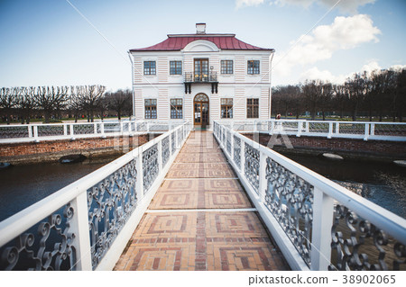 the Marly Palace in the lower Park of Peterhof 38902065