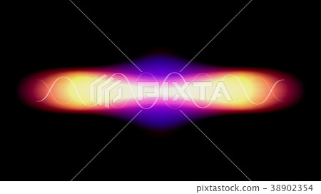 EDM Sound wave abstract technology vector  38902354