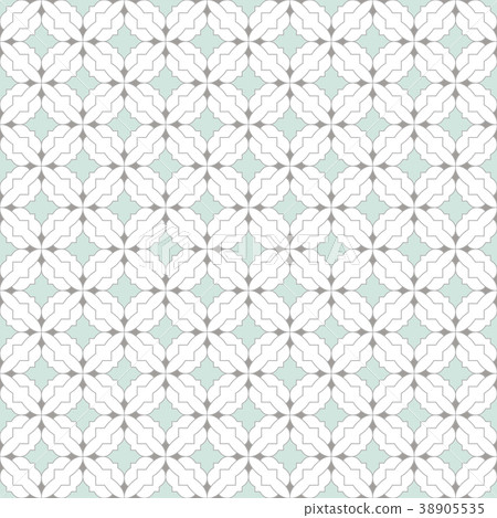 Abstract geometry pattern in Arabian style.  38905535